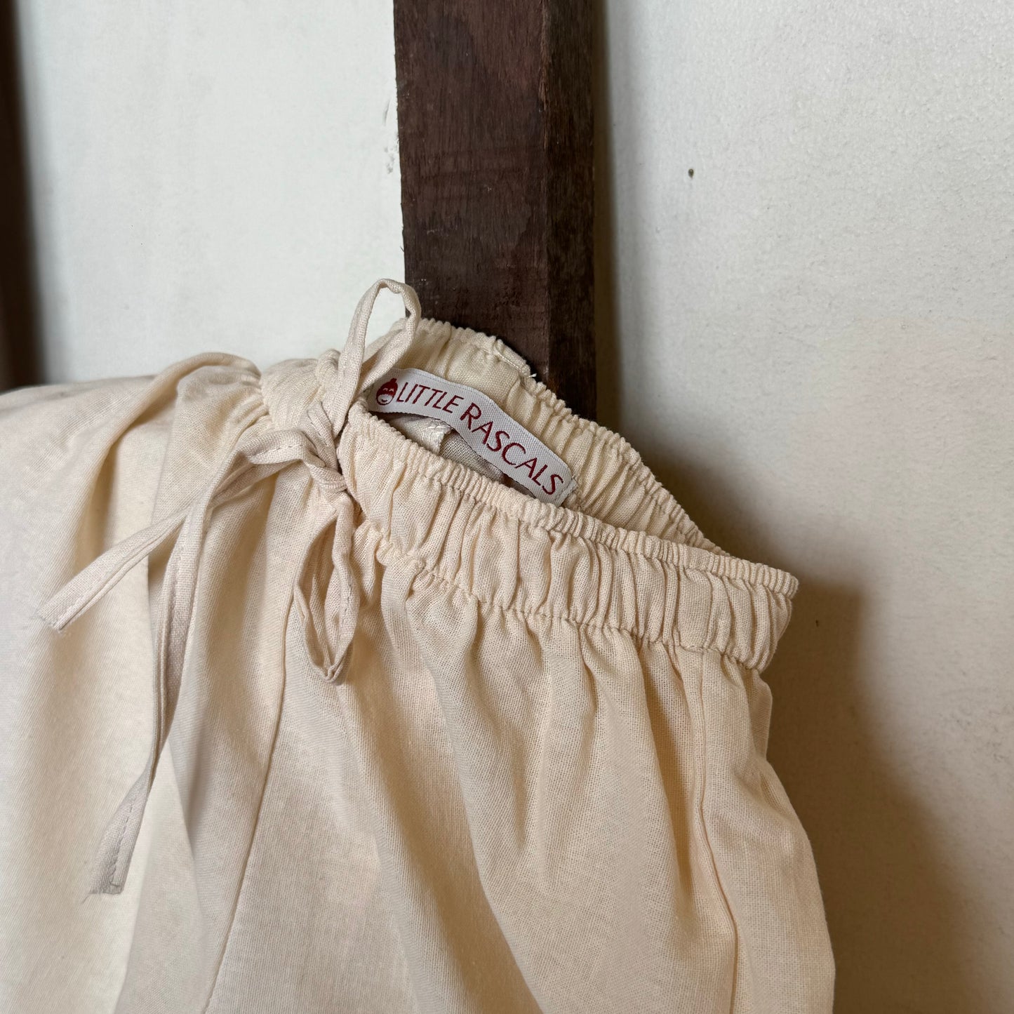 Joshua Linen Pants in Cream