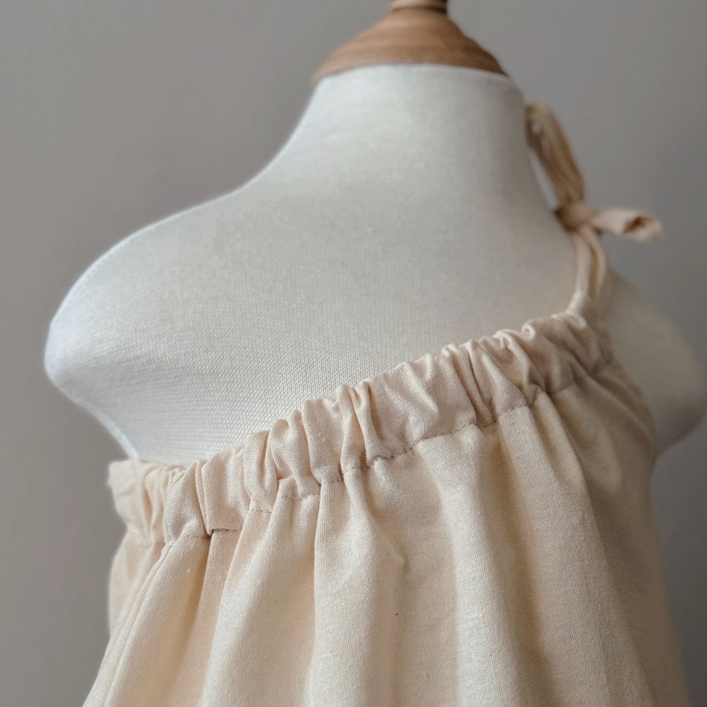 Amelia Top and Mary Pants in Cream Set