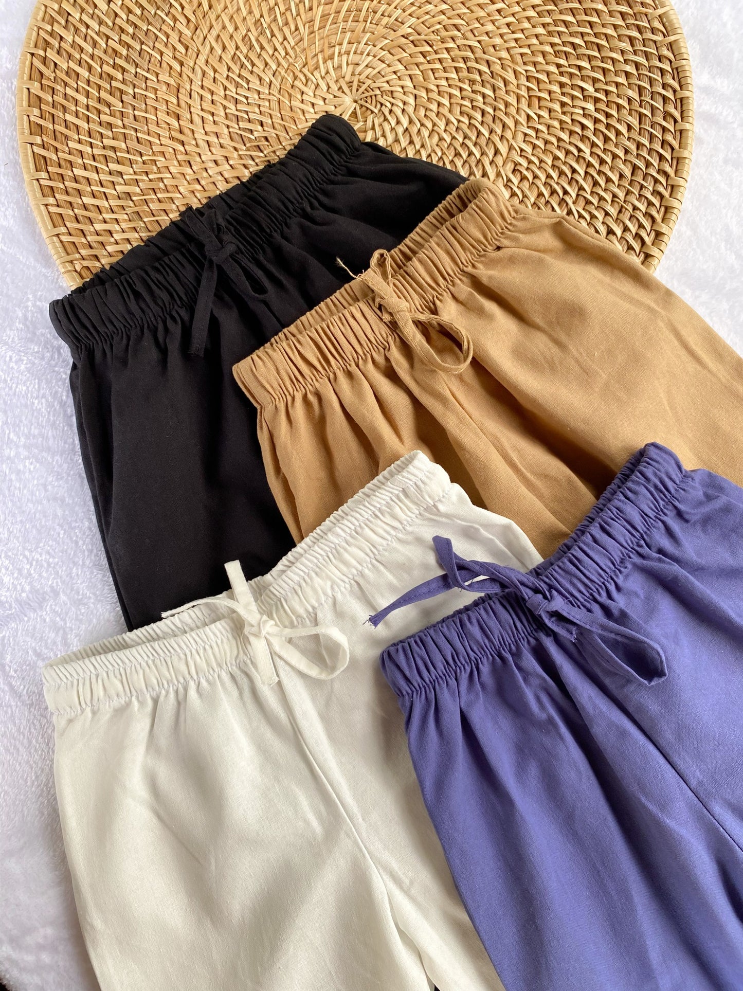 Joshua Linen Pants in Mocha