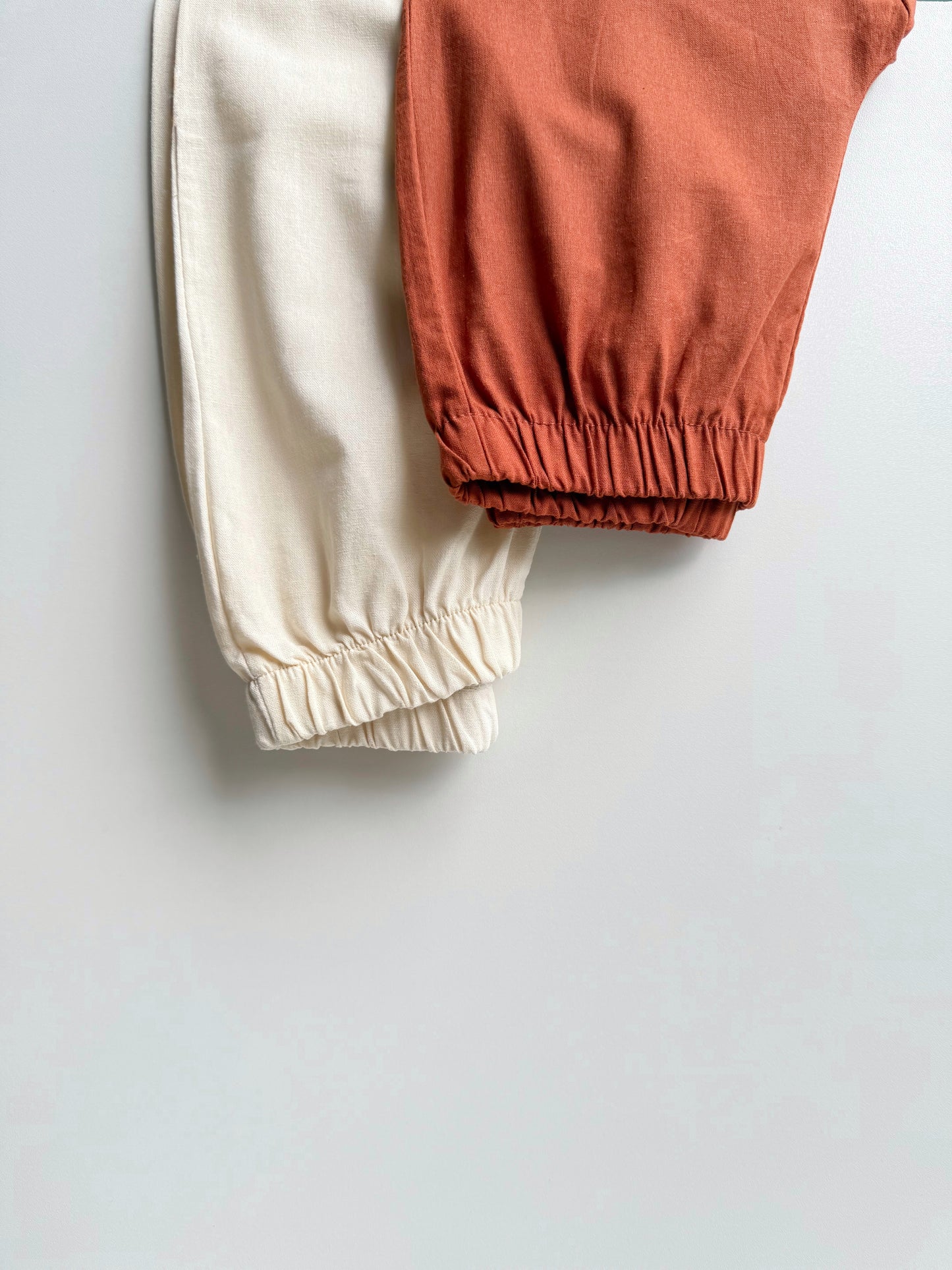 Mary Linen Pants in Cream