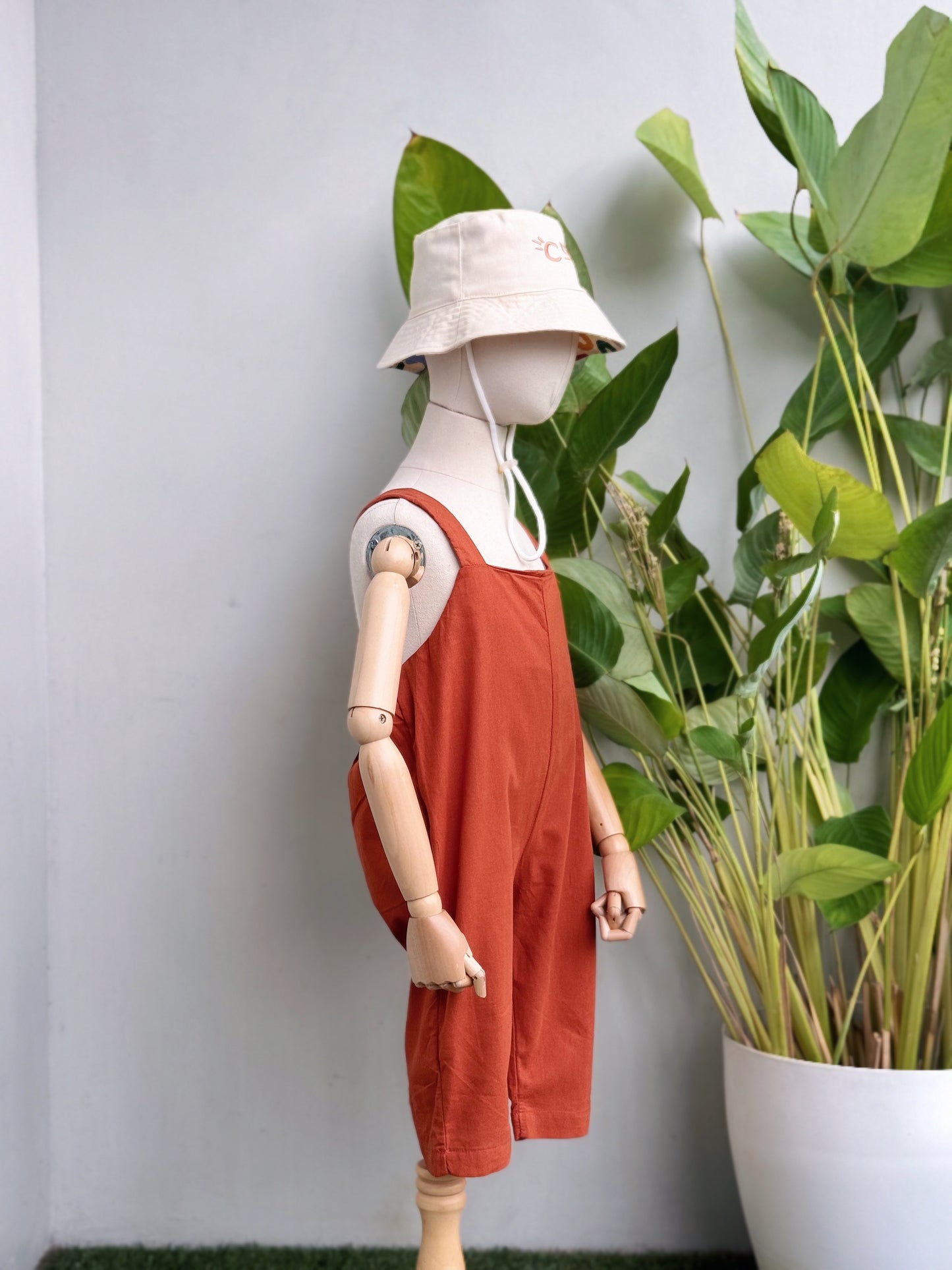 Harper Jumpsuits in Rust