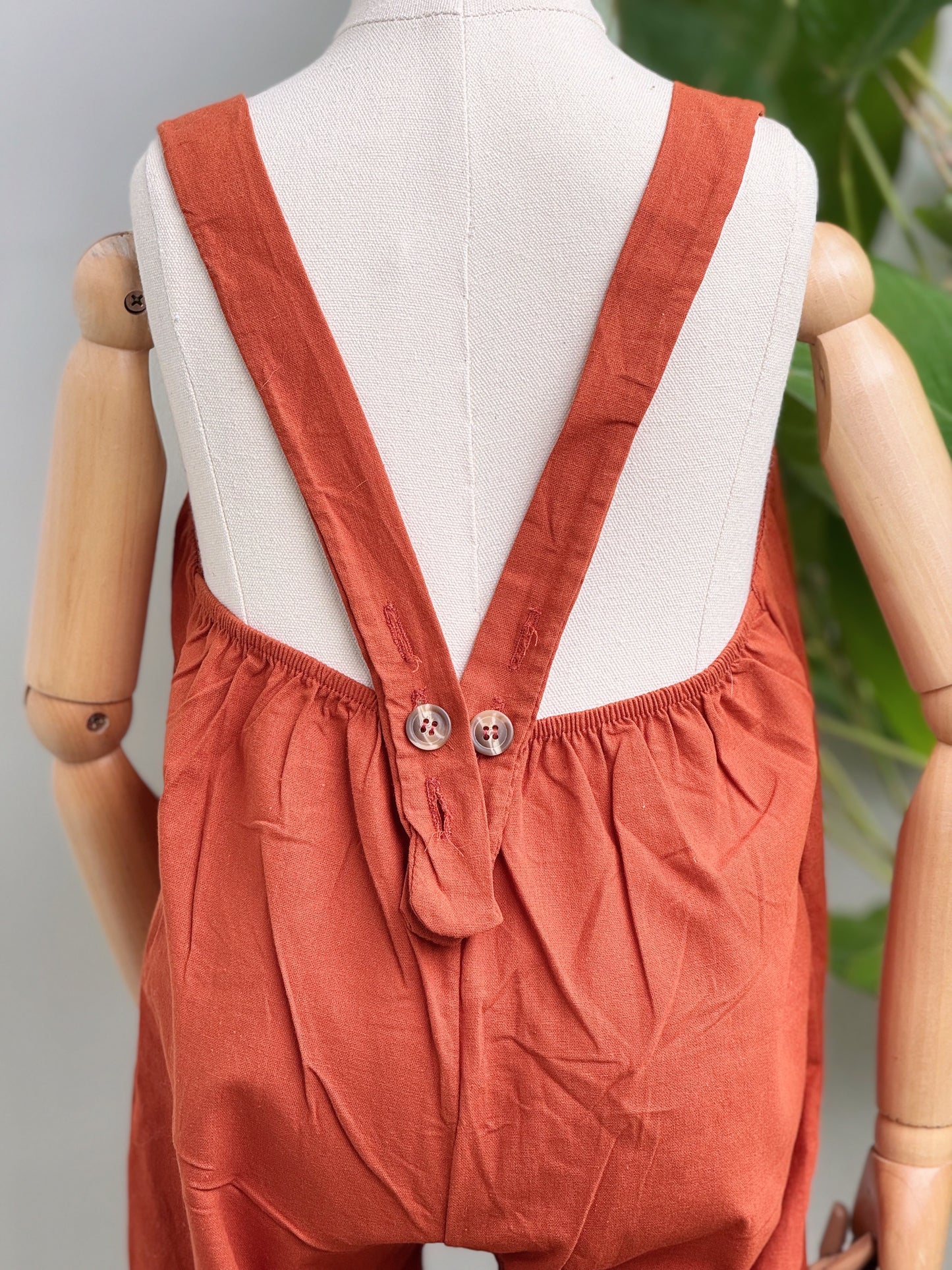 Harper Jumpsuits in Rust