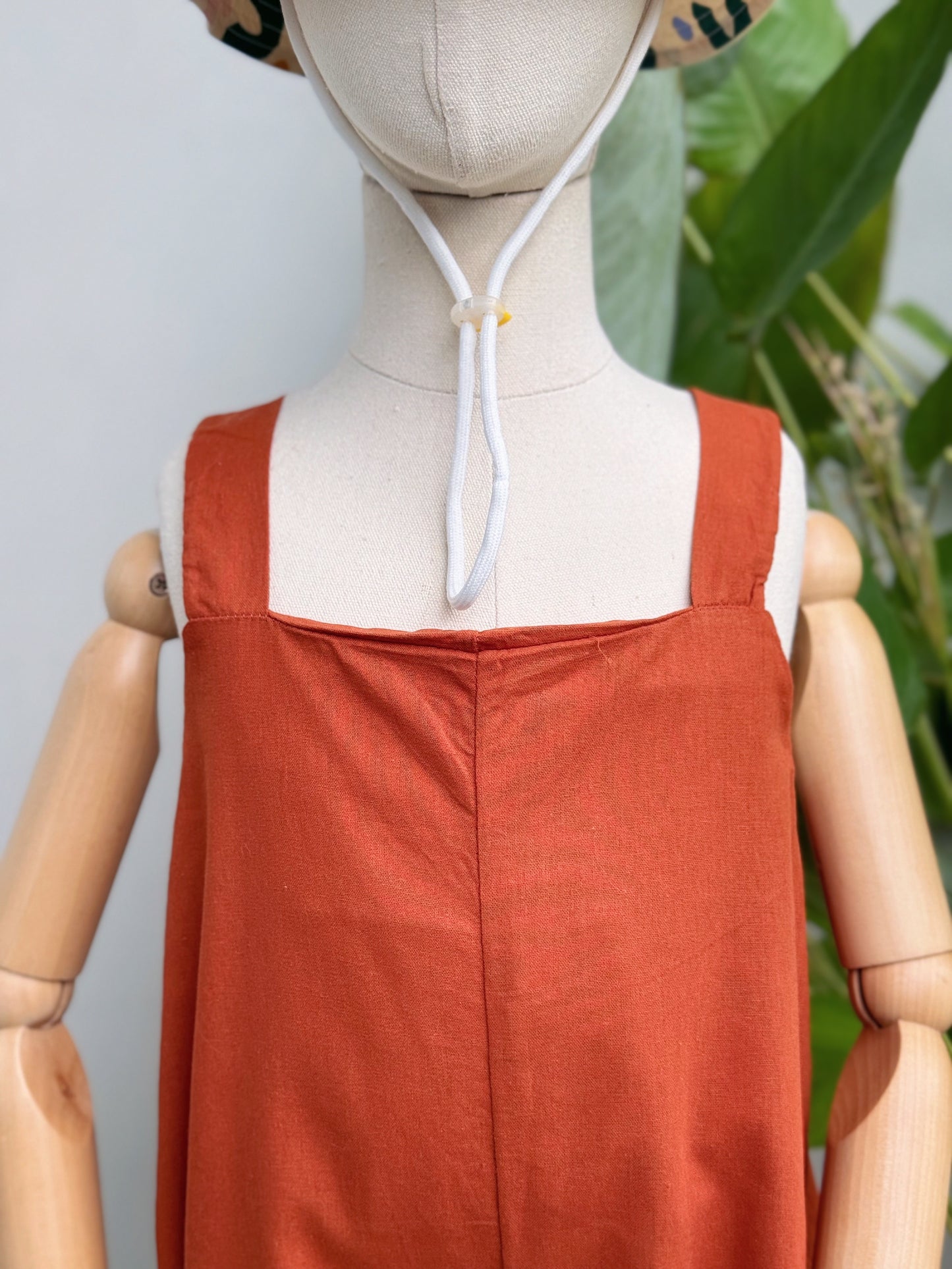 Harper Jumpsuits in Rust