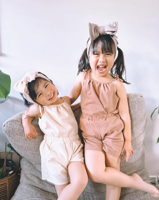 Ericka Linen Set in Camel