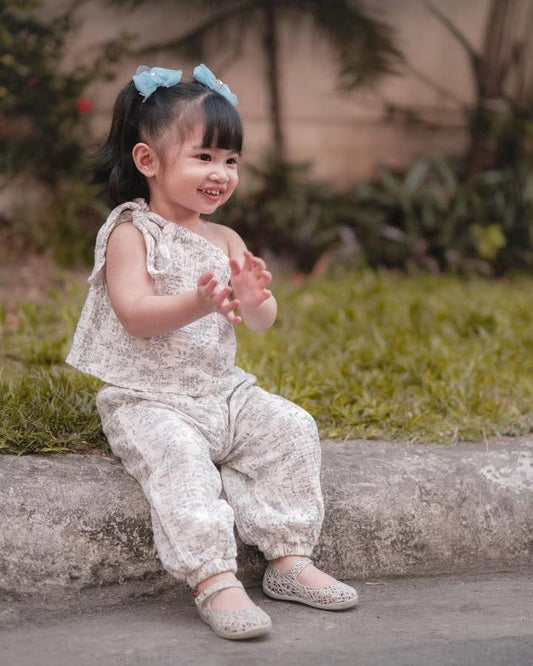 Amelia Double Gauze Top in Geneva Floral