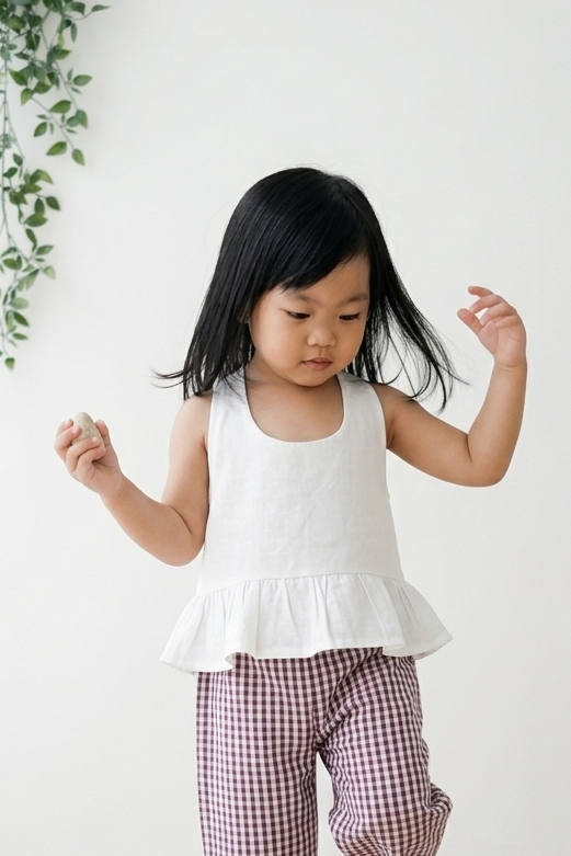 Maven Linen Top in White