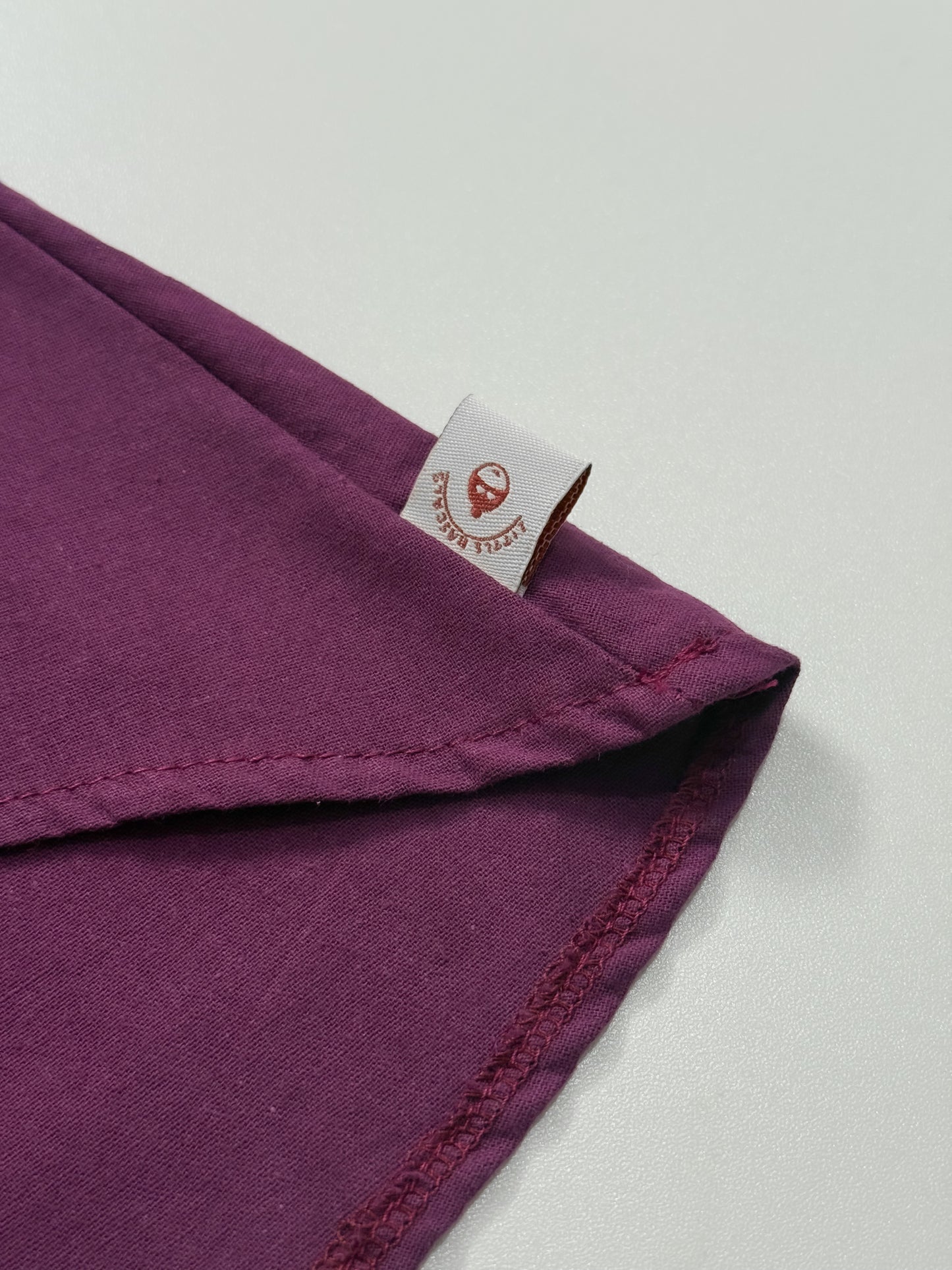 Coleen Linen Top Blouse in Plum