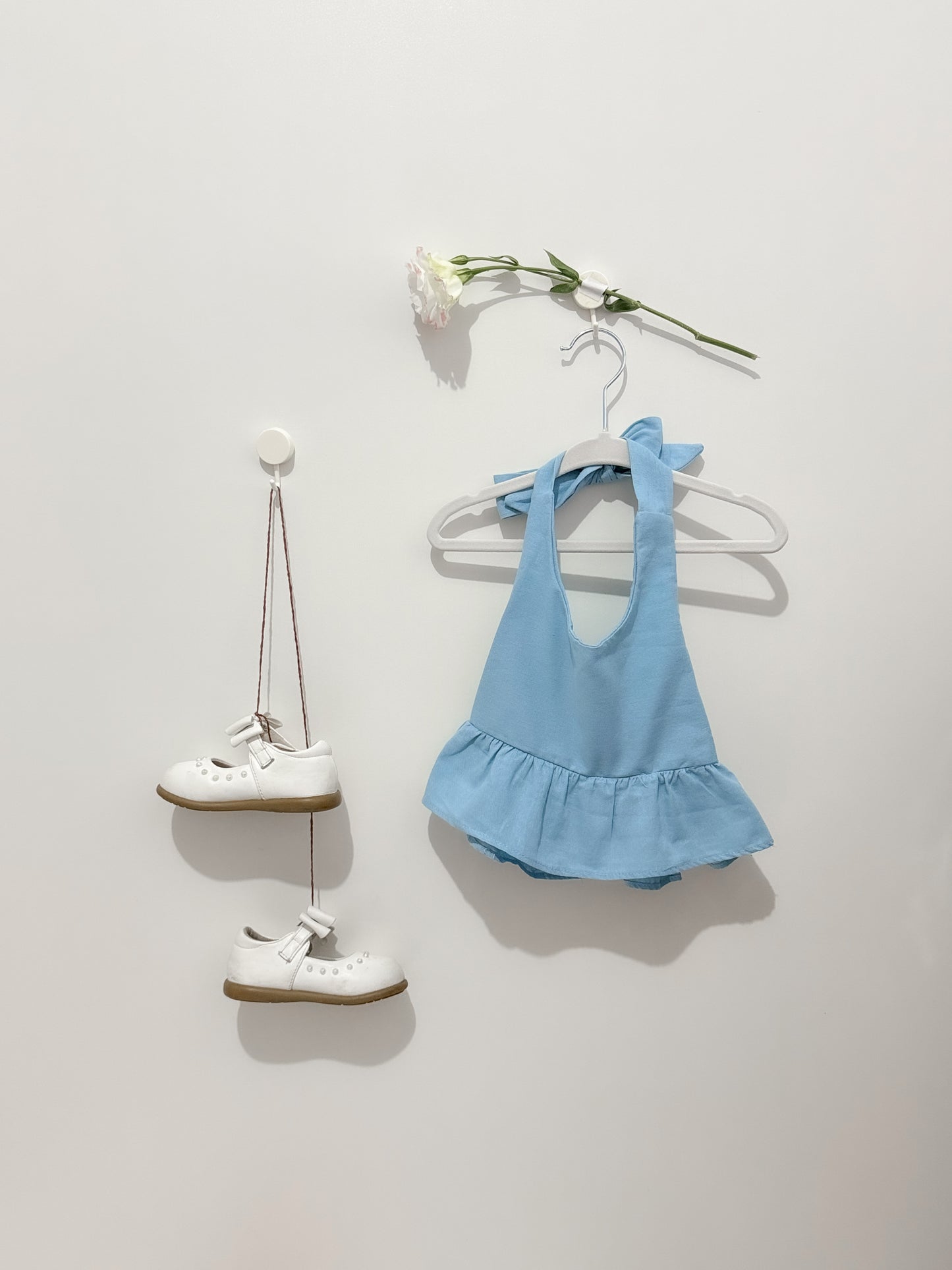 Maven Linen Top in Blue