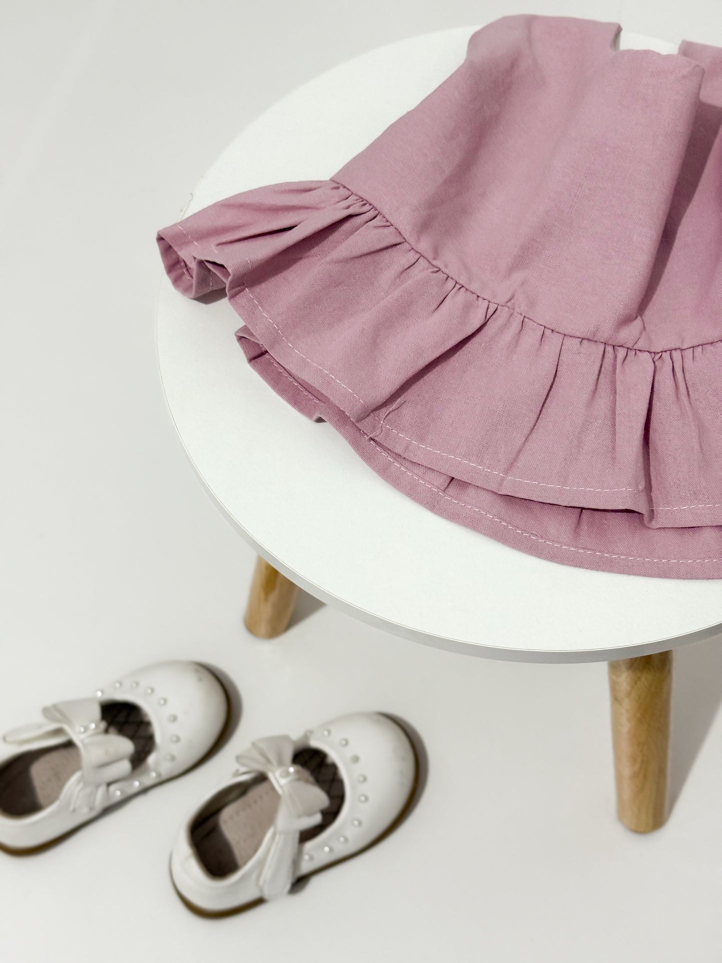 Maven Linen Top in Taupe