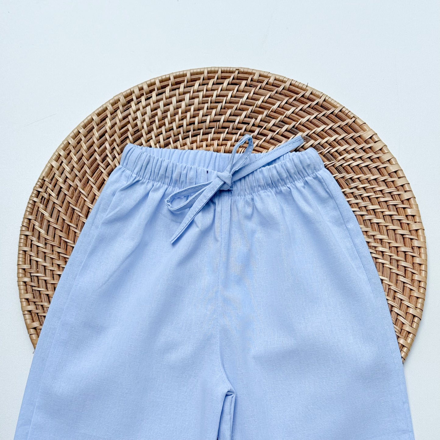 Joana Adjustable Strap Pants in Powder Blue