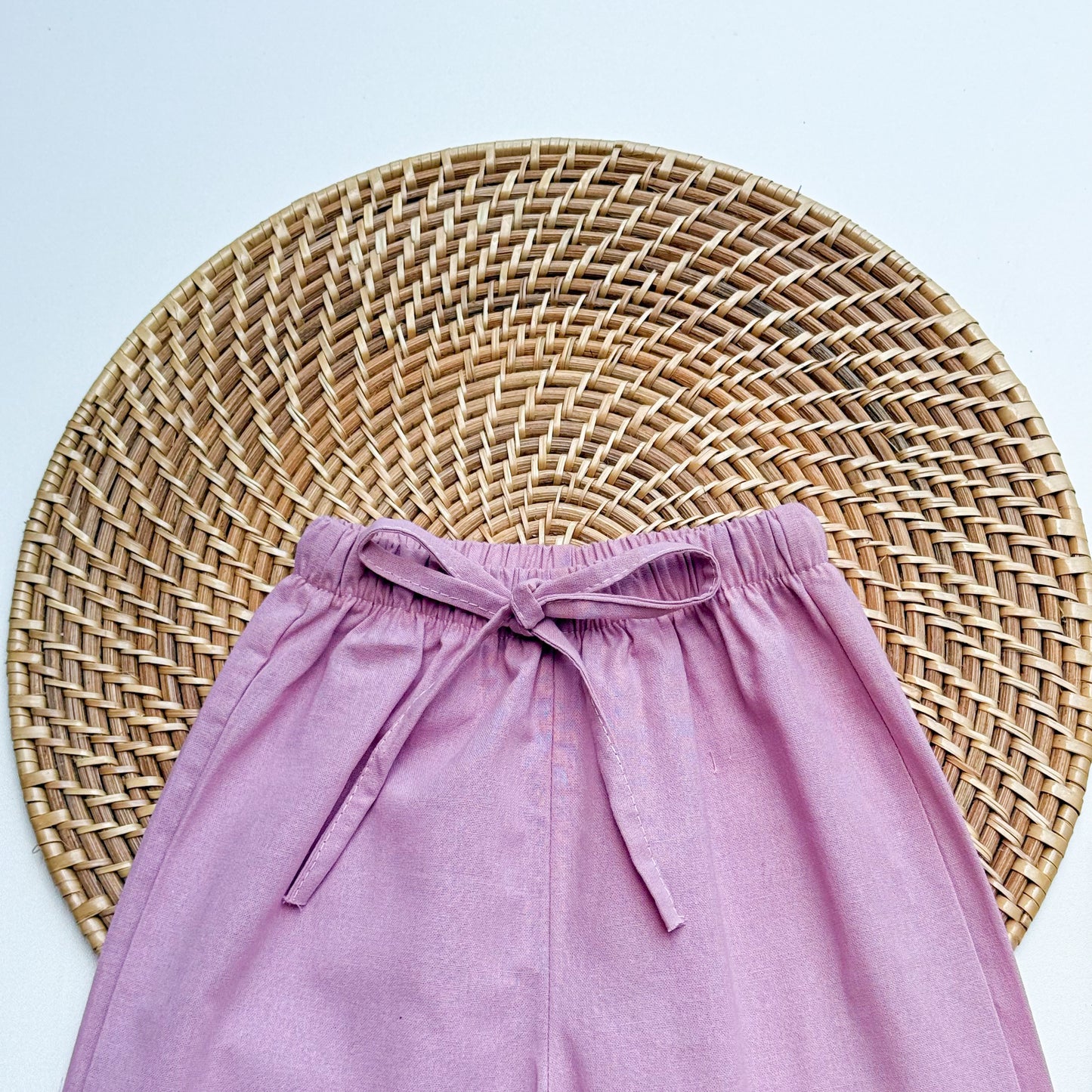 Joana Adjustable Strap Pants in Light Mauve