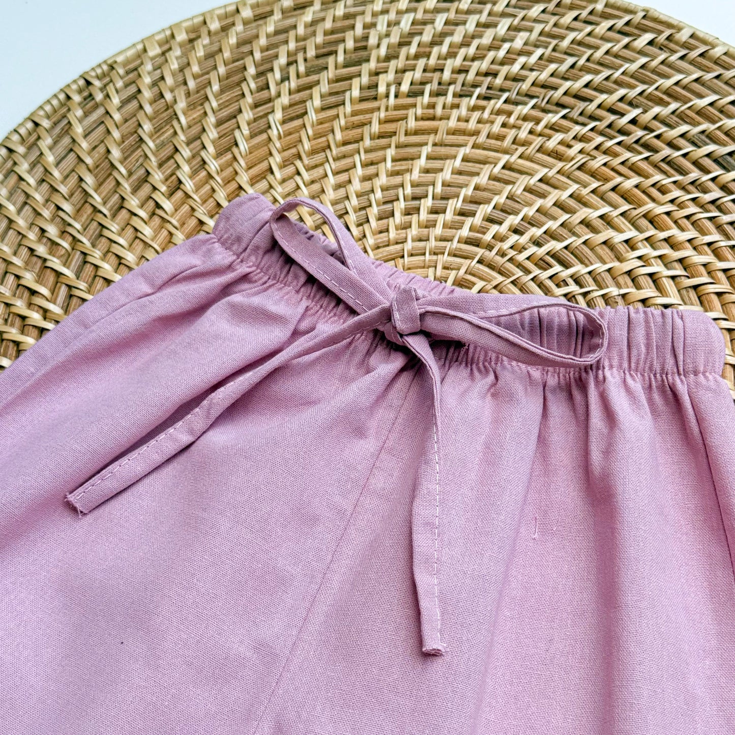 Joana Adjustable Strap Pants in Light Mauve