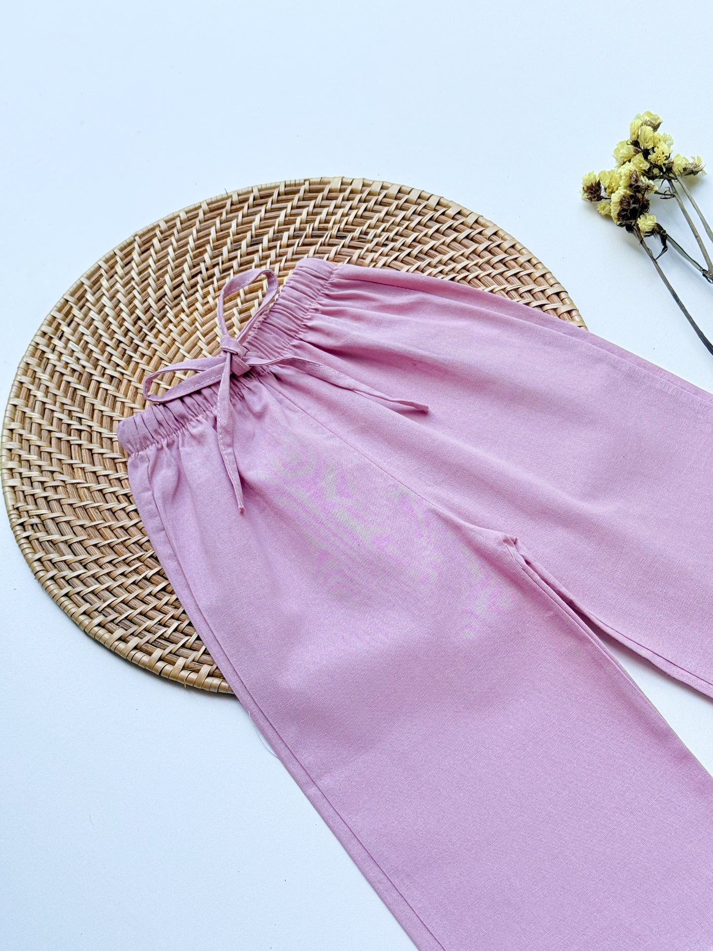 Joana Adjustable Strap Pants in Light Mauve