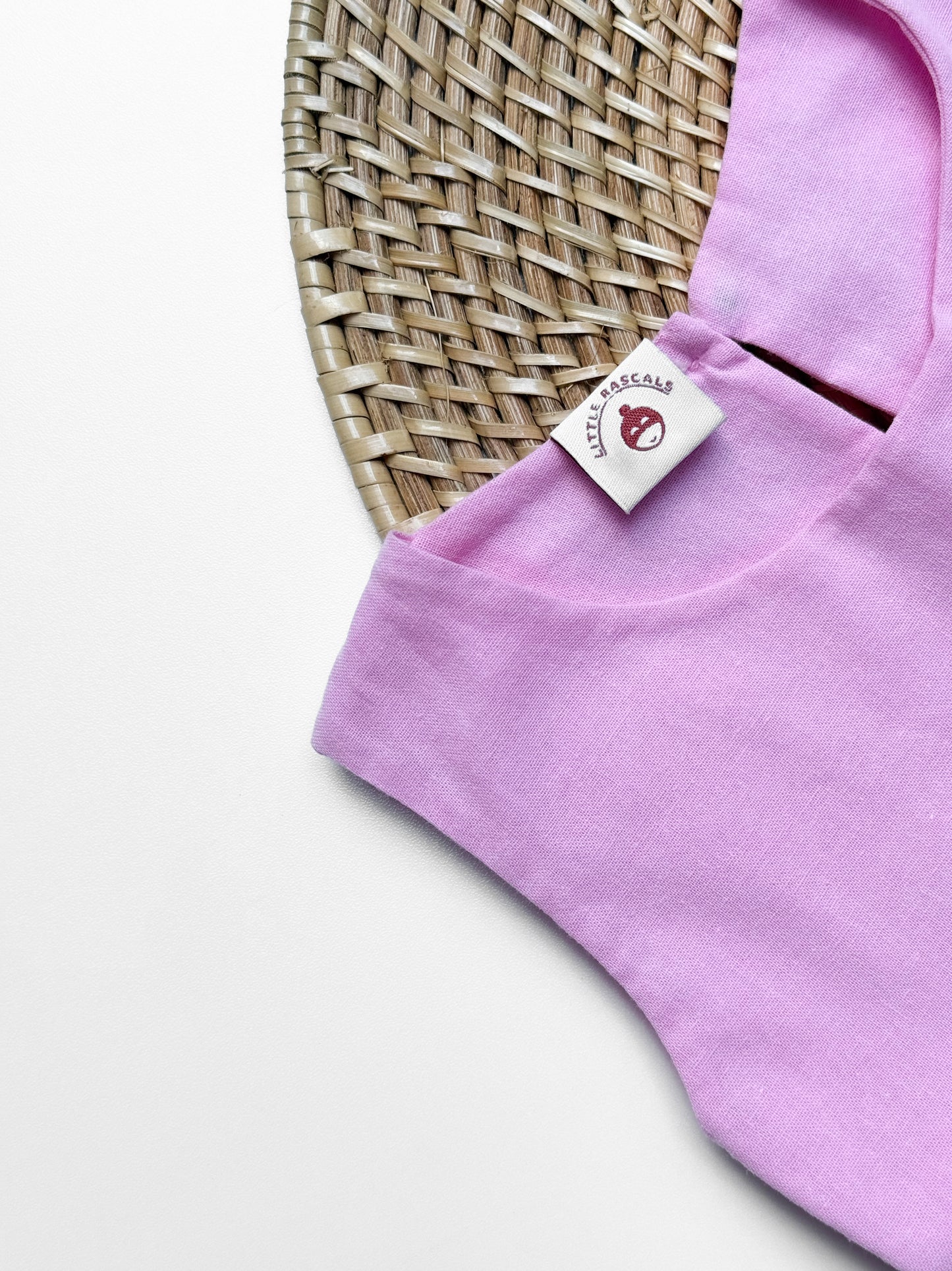 Cheenee Linen Dress in Pink