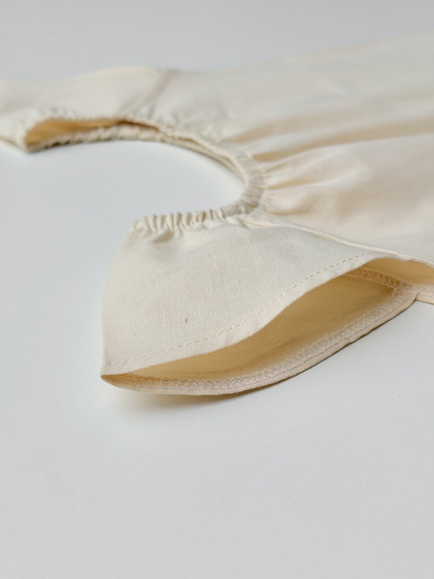 Ana Linen Top in Cream