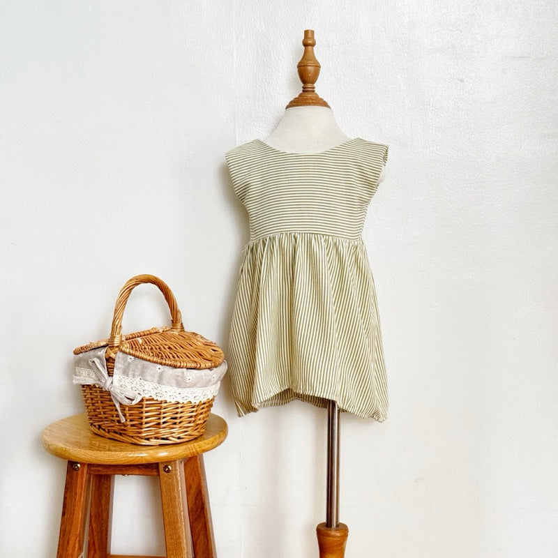 Shay Criss Cross Dress in Green