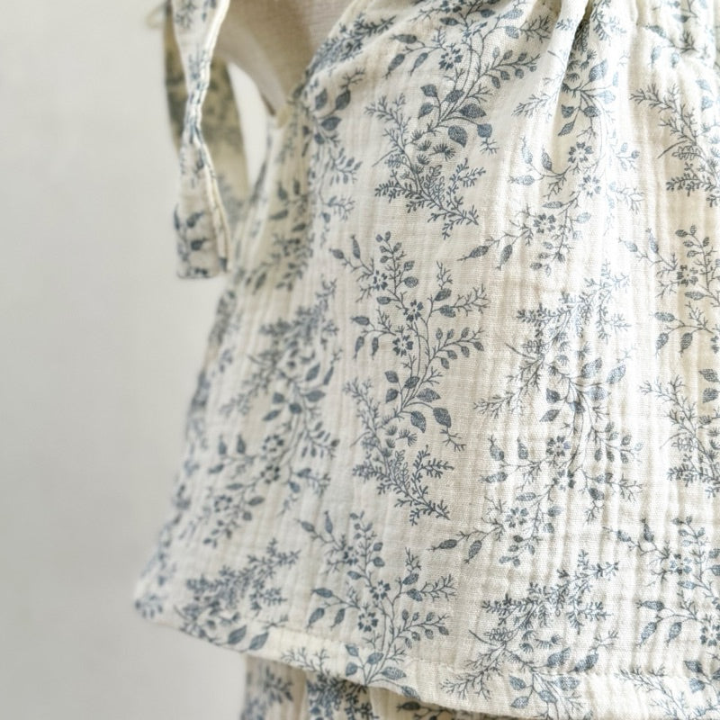 Amelia Double Gauze Top in Geneva Floral